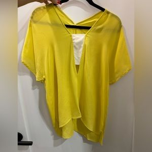 MASON | Chiffon Color Block Top